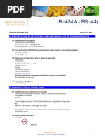 Ficha Seguridad R424A