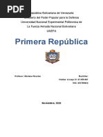 Primera Republica