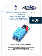 Practica 3 Sensor de Temperatura-Humedad