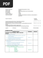 Course Outline-Ag Ext 1