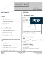 Cours Matrix