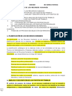 U8. Planificacion de Loss Recursos Humanos. Perfiles Profesionales