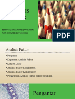 Analisis Faktor