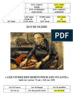 David Olere - Les Vivres Des Morts Pour Les Vivants