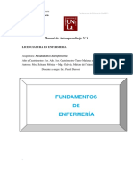 Manual de Autoaprendizaje Fundamentos de Enfermería. Unidad 1 2021