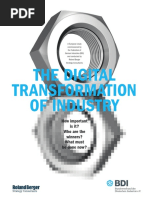 The Digital Transformation of Industry Article