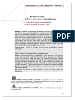 A Geração Y e Os Processos de Aprendizagem