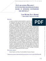 Perspectiva Decolonial Ensino de Música