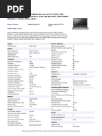 Samsung rv510 Especificaiones