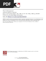 What Is Metacognition? Author(s) : Michael E. Martinez Source: The Phi Delta Kappan, May, 2006, Vol. 87, No. 9 (May, 2006), Pp. 696-699 Published By: Phi Delta Kappa International