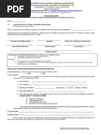 Mas65 Endowment Form