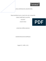 Responsabilidad Social y Creación de Valor Compartido Caso 4