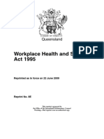 Workplace Health and Safety Act 1995