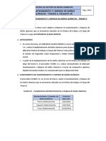 Informe de Mantenimiento y Limpieza de Baños Químicos, TRAMO II - Marzo