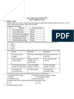 Soal IPA - Paket 1