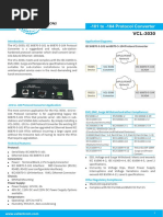 Aliant Ommunications: - 101 To - 104 Protocol Converter