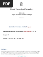 Islamic University of Technology: EEE 4483 Digital Electronics & Pulse Techniques