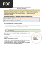 Formas de Organizar La Información. Texto Expositivo. N° 4