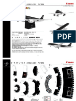 Papercraft Airbus A320 de Starflyer