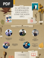 Método de Información, Educación y Comunicación Iec