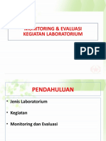 Monitoring & Evaluasi Kegiatan Lab