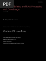 505 Live Photo Editing and Raw Processing With Core Image