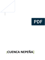 Estudio Hidrologico de La Cuenca Nepena