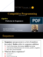 Competitive Programming: Algebra