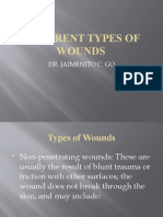 Different Types of Wounds: Dr. Jaimenito C. Go