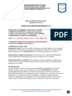 Modulo 3 - Ciencias Sociales Octavo 4 - Tercera Semana (19 Al 23 de Abril de 2021