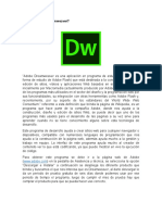 Qué Es Adobe Dreamweaver