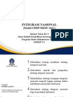 Shely Cathrin - Materi 4 Integrasi Nasional - MKDU 4111