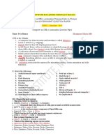 Coa Answer Key 22 June 2019