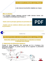 Prevention Accidents Origine Electrique