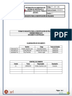 Formato Encuesta de Identificacion de Peligros