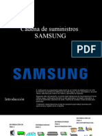 Cadena de Suministros Samsung