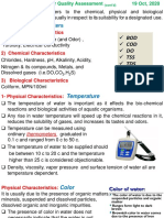 Water Quality: Water Quality Parameters: 1) Physical Characteristics