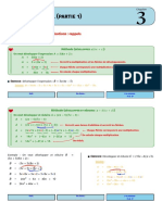 Calcul Litteral Developpement Factorisation Identites Remarquables Cours FR