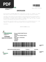 Certificado Avista Jose Romero