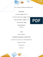 G376 - Unidad 1 - Fase 2 - Historia y Corrientes de La Psicología Social (ENSAYO)