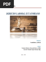 TEXTO DERECHO LABORAL ECUATORIANO. Julio 2020