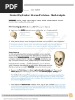 Human Evolution Gizmos Worksheet