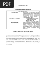 Formulación y Evaluación de Proyectos Foro Semana 5 y 6