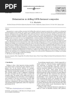 44 - Delamination in Drilling GFR-thermoset Composites