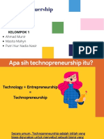 Kewirausahaan (Thecnopreneurship)