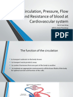 Circulation J Pressure J Flow and Resistance of by Yasir