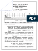 Arid Agriculture University, Rawalpindi: Mid Exam Spring 2021 (Paper Duration 12 Hours) To Be Filled by Teacher