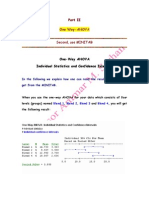 ANOVA 1 Minitab