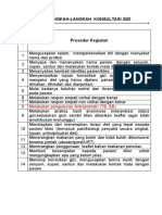 14 Langkah Prosedur Konseling Gizi