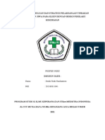 LP, SP, Dan Api Resiko Perilaku Kekerasan Dwiki Riski R